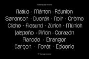 Teenage Wander - Variable Font