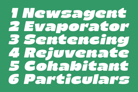 Barni – Bold Retro Groovy Font