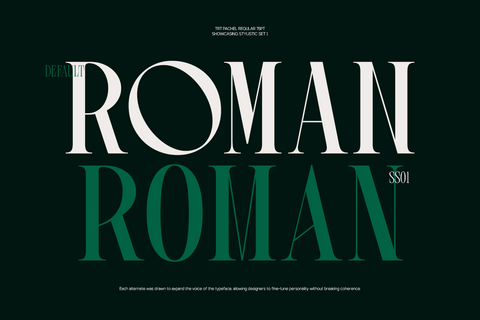 TRT Pachel – Luxury Editorial Serif Font