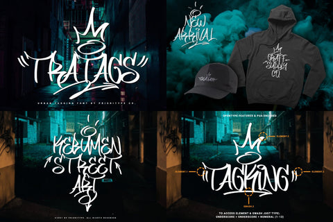 Graffiti Font Bundle