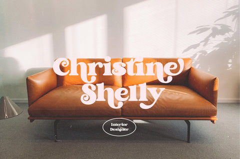 Brighton Vintage – 70s-Inspired Display Font with Bold Curves
