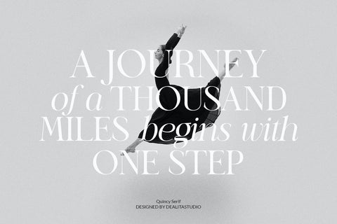 Quincy – Stylish Serif Font with Elegant Contrast