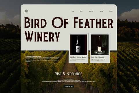 TRT Bird of Feather – Elegant Serif Typeface