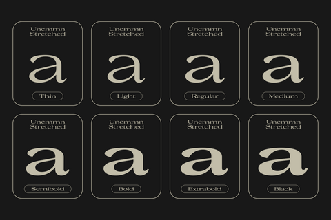 UNCMMN FONT BUNDLE - 52 Premium Fonts