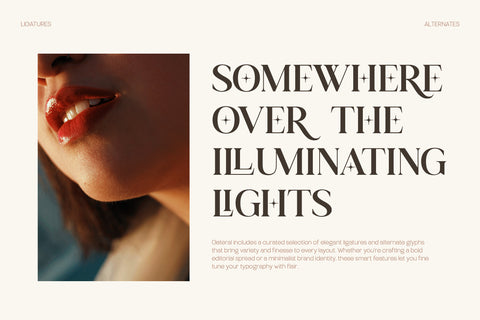 TT Gateral – Elegant Serif Typeface