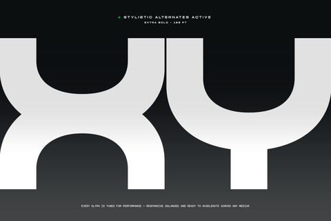 TRT Cenzo Modern Futuristic Sans Serif Typeface