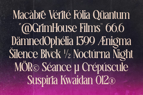 TT Montero Serif Condensed