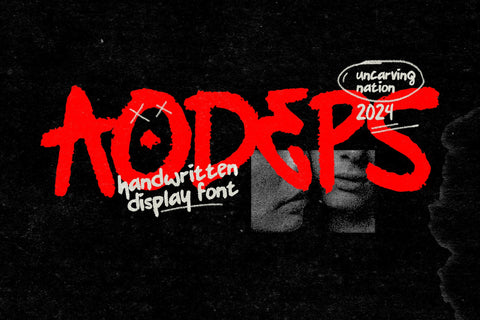 AODEPS - Free Display Font