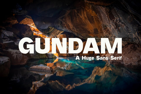 Gundam - Huge Sans Serif