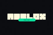 Adblox - Free Chunky Font