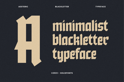 Aesteric Blackletter Gothic