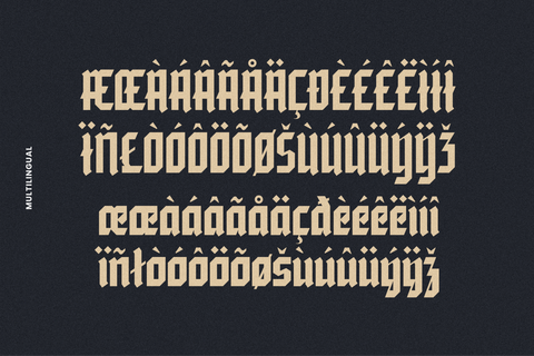 Aesteric Blackletter Gothic