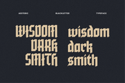 Aesteric Blackletter Gothic
