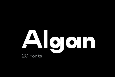 Algan Light - Free Font