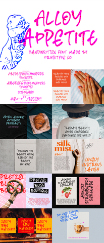 The Quirky Hand Drawn Font Bundle