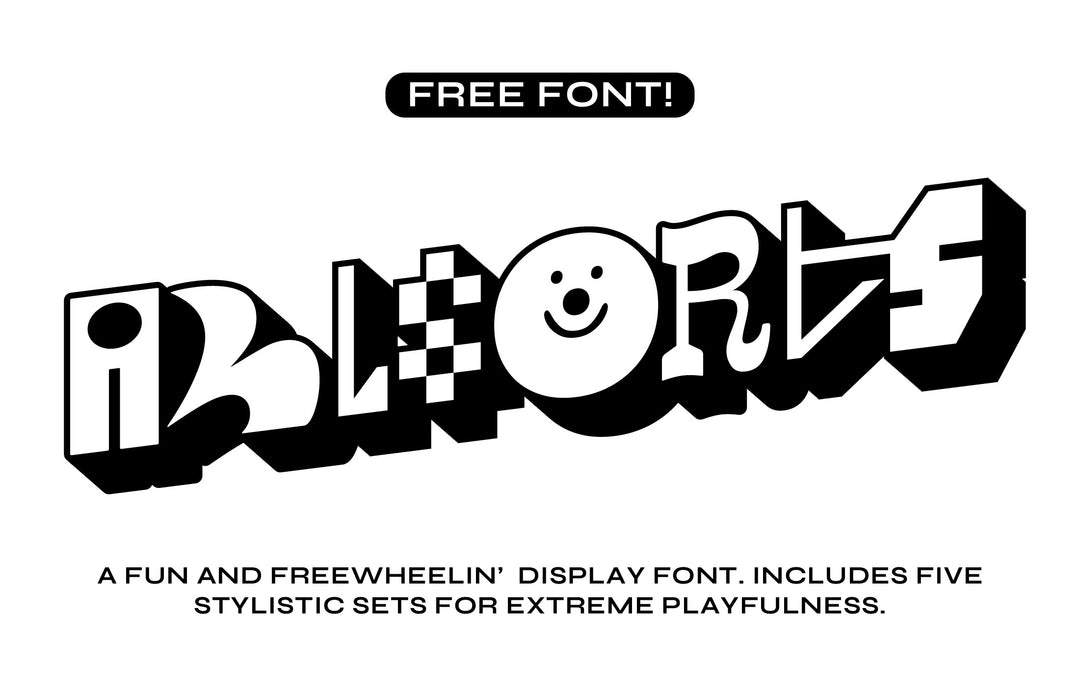 Allsorts - Free Multi Style Display Font – Pixel Surplus