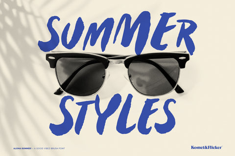 Aloha Summer! - A Beach Script Font