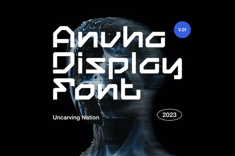Anvha - Free Display Font