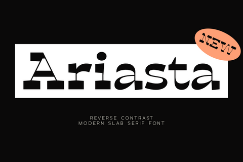 Ariasta - Modern Slab Serif Font