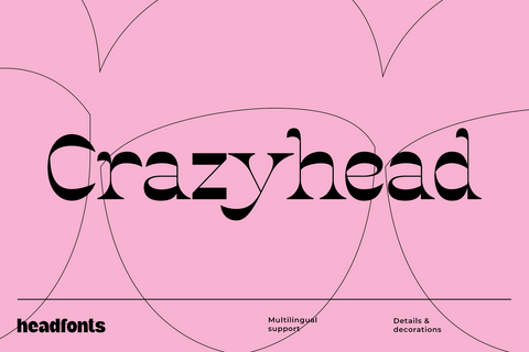 Crazyhead Display Font Family