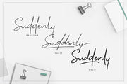 Suddenly - Signature Script