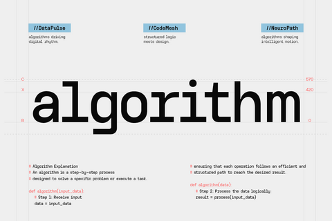 GC Arbiter — Mono Logic Typeface