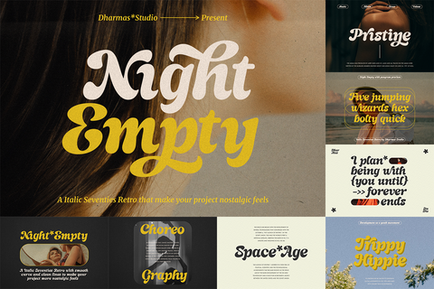 The Retro Font Bundle