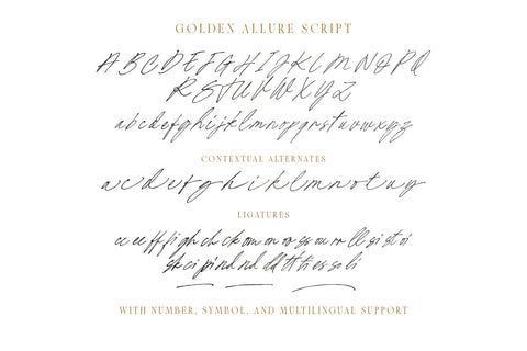 Golden Allure - Elegant Font Duo