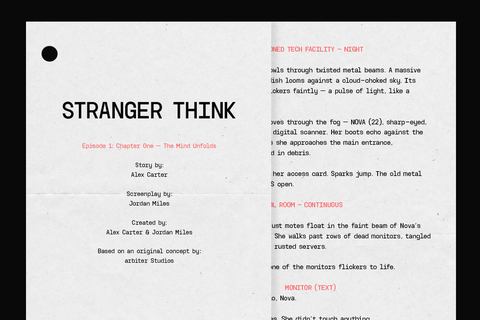 GC Arbiter — Mono Logic Typeface