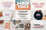The Hype Summer Groove Font Bundle