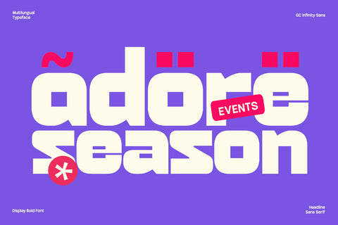 GC Infinity - Display Bold Sans
