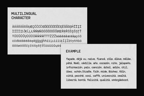 GC Arbiter — Mono Logic Typeface