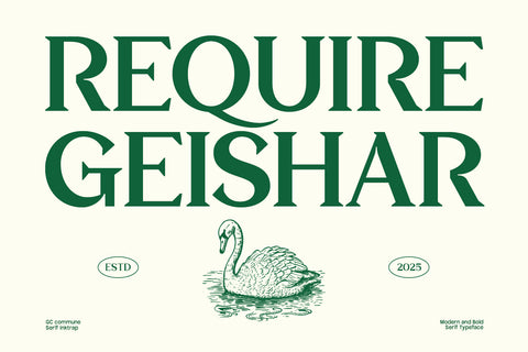 GC Commune – Modern Inktrap Serif