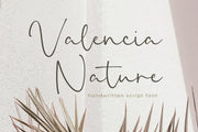 Valencia Nature - Handwritten Script Font