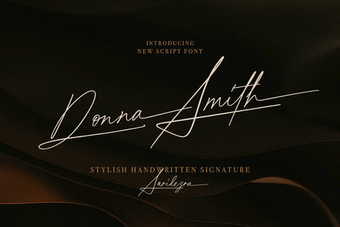 Donna Smith - Stylish Signature - Pixel Surplus