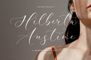 Hilberta Austine – Modern Script Font