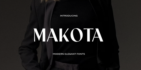 Makota Modern Font - Pixel Surplus