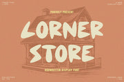 Corner Store - Handwritten Display Font