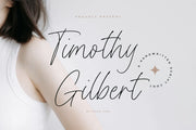 Timothy Gilbert - Handwritten Script Font