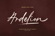 Ardelion - Signature Brush Script