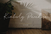 Kimberly Paradise - Monoline Script Font