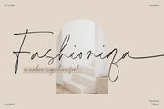 Fashioniqa - Modern Signature Font