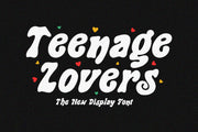 Teenage Lovers Retro Serif Font