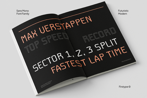 Field Mono – Futuristic Monospaced Font for Tech, UI/UX, and Cyberpunk Branding