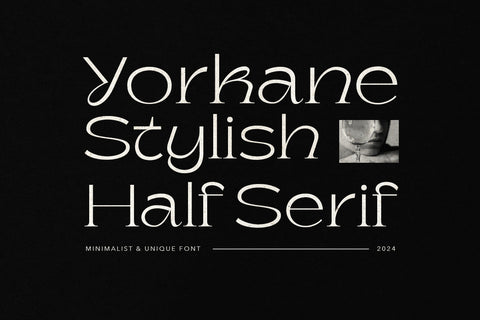 Yorkane - Stylish Half Serif