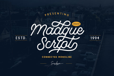 Madgue - Connected Monoline +EXTRAS