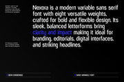 GC Nexora – Modern Variable Sans