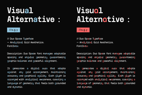 GC Arbiter — Mono Logic Typeface