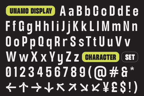 TT Unamo - Sans Display Condensed