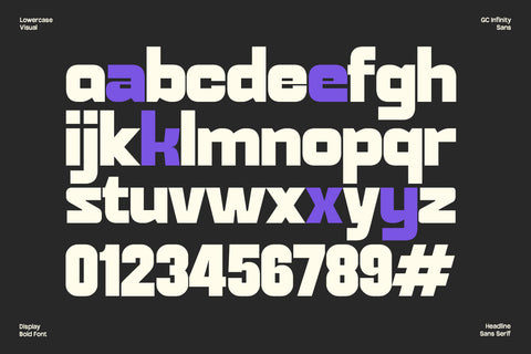 GC Infinity - Display Bold Sans